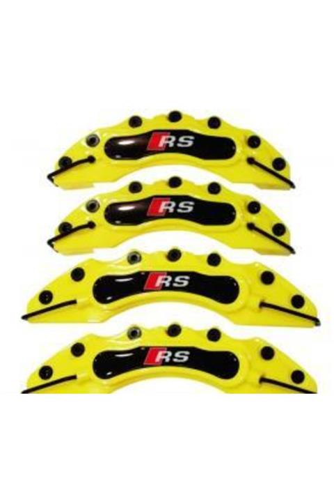 t61 Audi Rs Logolu Kaliper Kapağı Sarı Renk