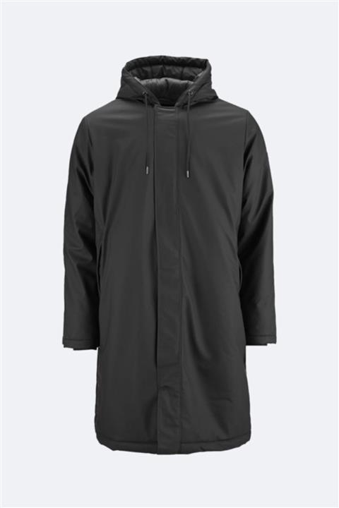 Rains Padded Coat Black 1511-01_RNS