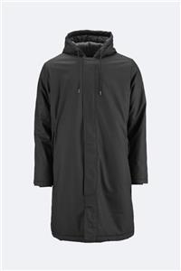 Rains Padded Coat Black 1511-01_RNS