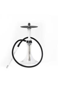 Han Hookah - 316 Çelik Nargile Takımı Ms375 - Beyaz