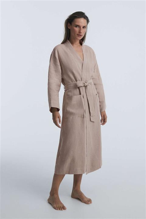 Oysho Keten Uzun Sabahlık