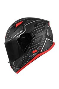 Givi Gıvı Sport Deep Mat Siyah Kırmızı Kask