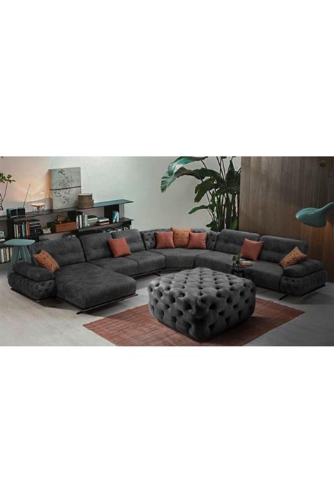 Gazzini furniture Cester Classic Puf Koltuk - Kare Puf Koltuk