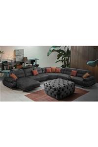Gazzini furniture Cester Classic Puf Koltuk - Kare Puf Koltuk