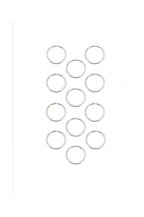 New Obsessions Gümüş Plain Saç Küpesi