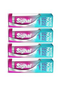 Signal White Now Glossy Shine Diş Macunu 75 ml x 4 adet