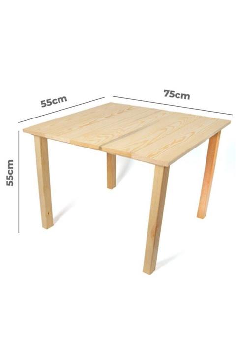 Ankaflex Katlanır Ahşap Piknik Masası Sağlam Katlanabilir Kamp Masası