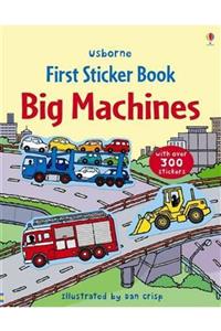 Usborne Big Machines Sticker Book