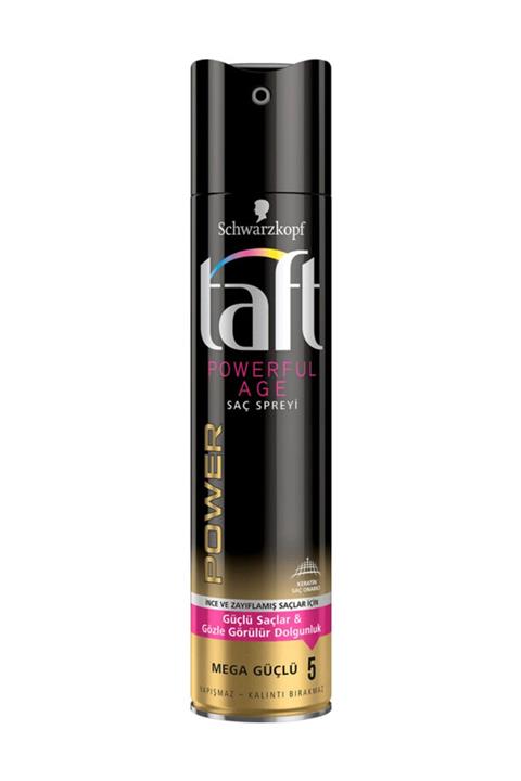 Taft Powerful Age ( Ince Ve Zayıflamış Saçlar Için ) Sprey 250 Ml