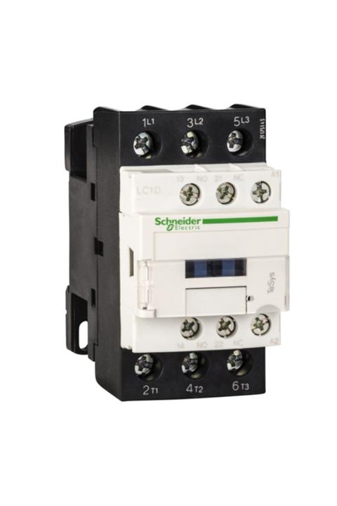 SCHNEIDER Güç Kontaktörü 11kw 25a 24vdc Lc1d25bd