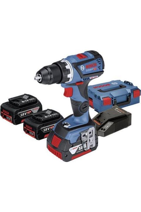 Bosch Gsr 18v-60 C Vidalama (3x4.0ah)