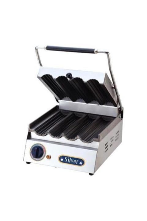 Işıkgaz Silver Elektrikli Döküm 4 Lü Dürüm Tost Makinesi