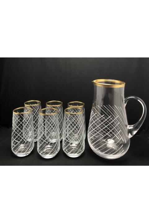 Paşabahçe Kesme Sürahi Takımı 7 Prç