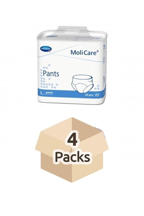 Hartmann Molicare Pants 6 Damla Külot Bez Mavi Large 20 Li ( 4 Paket )