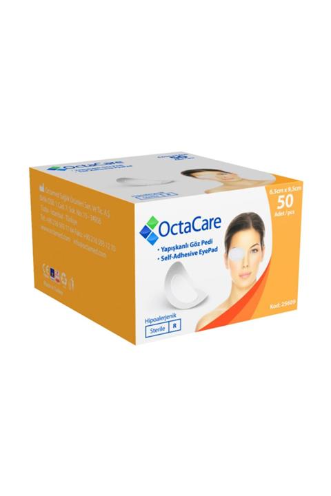Octacare Steril Göz Pedi 6,5 cm x 9,5 cm 50 Adet