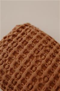 Fluffyboon Waffle Battaniye – Coffee