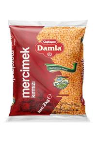 Damla Kırmızı Mercimek 2 kg