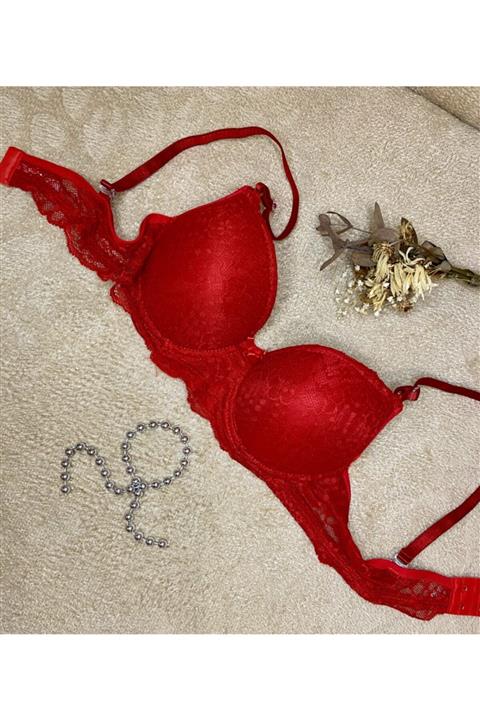 Sisma Kırmızı Sütyen