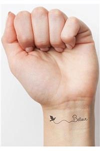 BP Tattoo Believe Mini Boy Geçici Dövme