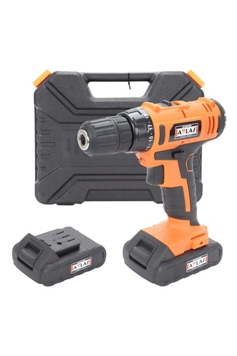 Attlas Eco V 18-2 Lı 18v 1.5 Ah Li-ion Çift Akülü Matkap Vidalama