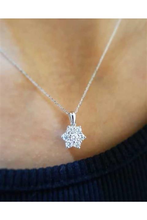 Kirkor Kevork Kara Pırlanta Gül Kolye