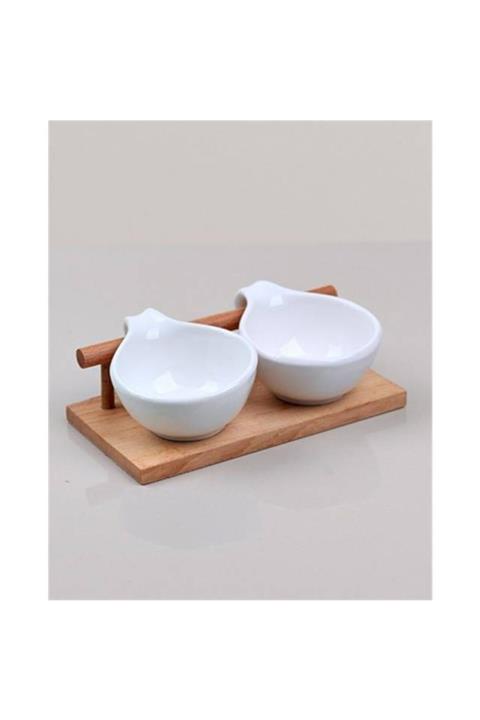 Çiftçiler 2'li Porselen Sosluk Ve Reçellik