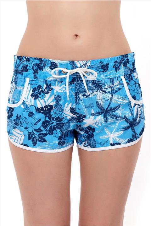 AYYILDIZ Kadın Mavi Şort 67801/B4