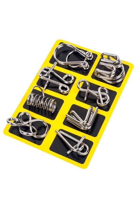 VOX -8'li 3d Metal Puzzle Zeka Oyunu Eğitici Puzzle (3dmp-2)