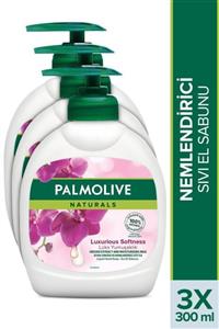 Palmolive Naturals Siyah Orkide Ipeksi Yumuşaklık Nemlendirici Sıvı El Sabunu 3 X 300 ml