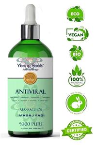 YOUNG SOULS Aromaterapi Antiviral Antivrüs Antibaktariyel Masaj Yağı Pure 100 ml