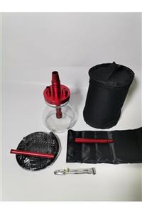 WolfHookah Wolf Çantalı Kırmızı Nargile Takımı - Wolf Nargile Güvencesiyle