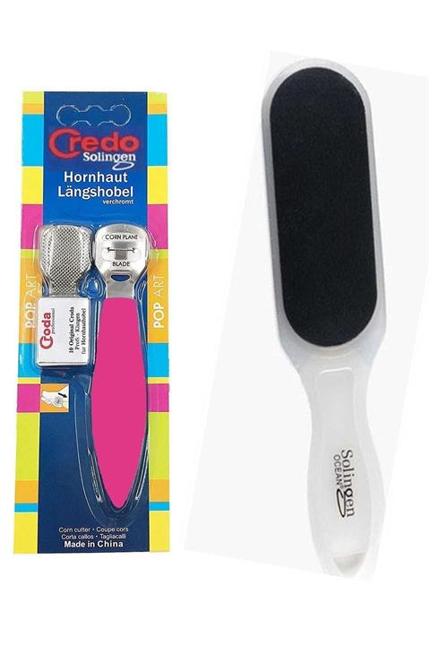 Credo 1 Adet Topuk Raspası 1 Adet Törpü Set