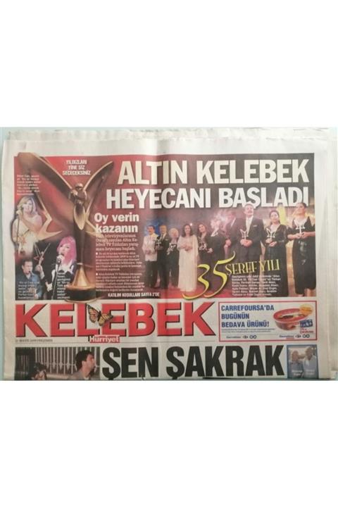 Gökçe Koleksiyon Hürriyet Gazetesi Kelebek Eki 21 Mayıs 2009 Yıldız Asyalı Arda Kural'dan Neden Ayrıldığını Açıkladı