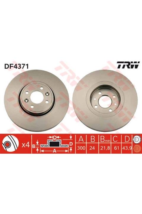 TRW On Fren Aynası (dıskı) Scenıc Iı 1,5dcı