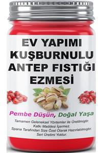 SPANA Ev Yapımı Kuşburnulu Antep Fıstığı Ezmesi 330gr