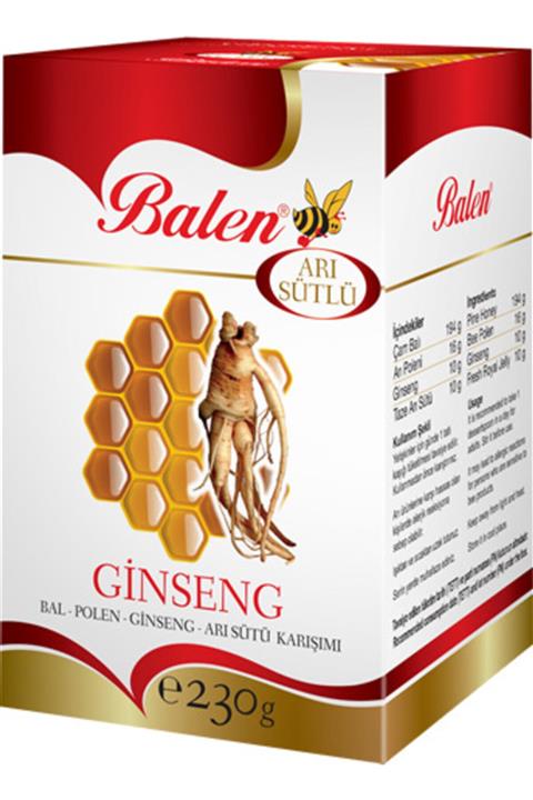 Tunalı Life Balen Bal Polen Kırmızı Ginseng Arı Sütü Karışımı 230 G X 3adet