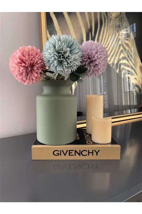 CS Home Design Yeşil Pampas Vazo