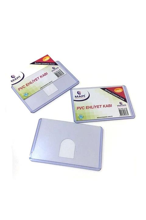 Mapi Pvc Ehliyet Kimlik Paso Kabı 5 Li Paket Şeffaf