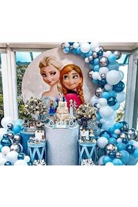 selens party Elsa Frozen Konsept Balon Balon Zincir