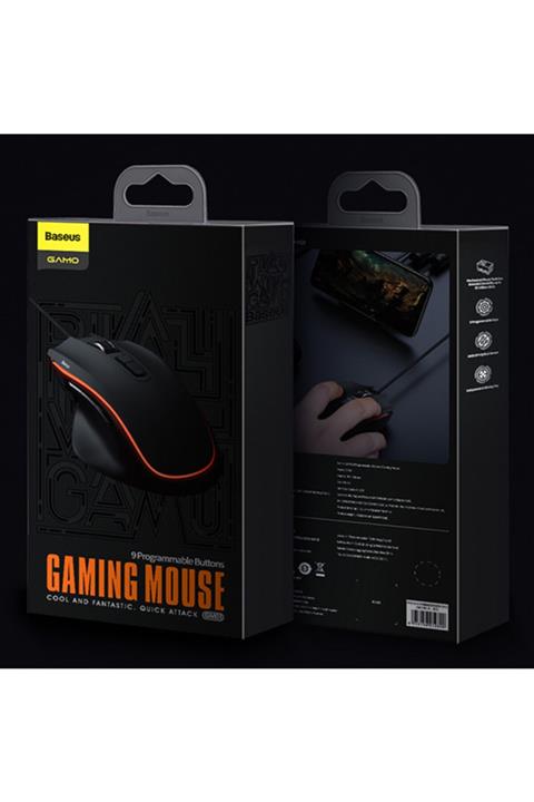 Baseus Gamo 9 Keys Programming Gaming Mouse