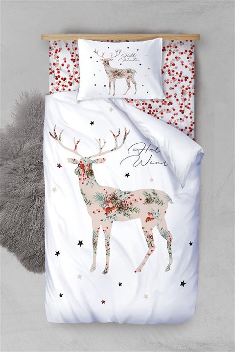 Tuğba Kuğu Organik Çocuk Nevresim Takımı - Cozy Winter Serisi