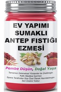 SPANA Sumaklı Antep Fıstığı Ezmesi Ev Yapımı Katkısız 330gr