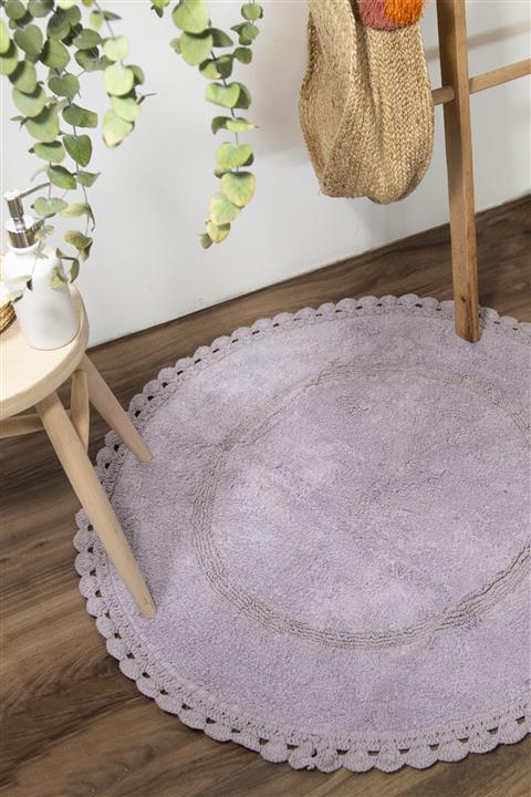 İrya Cathy Banyo Paspası Mor 80x80