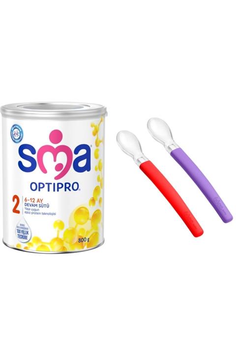 SMA Optipro Probiyotik 2 800 Gr Wee 2 Li Silikon Mama Kaşığı