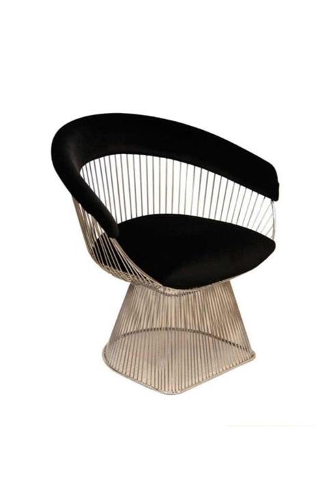 DERİN DESİGN Kleopatro Lüks Gümüş Metal Berjel