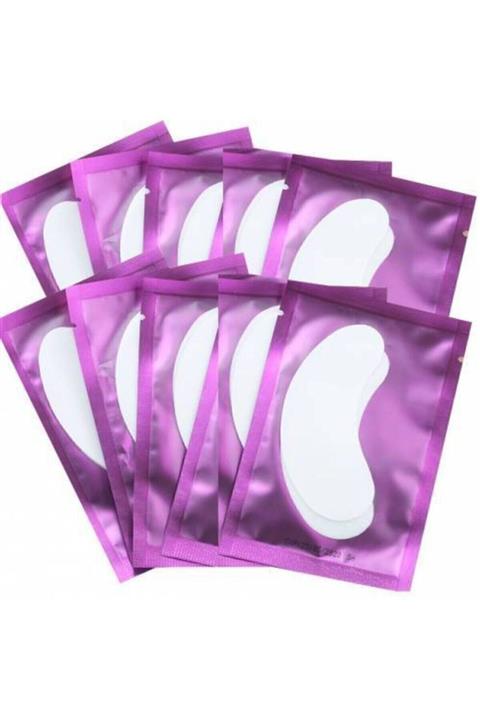 SHAKA 10 Adet Ipek Kirpik Göz Altı Pedi / 10 Çift Kirpik Lifting Için Patch