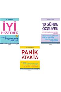 Psikonet 10 Günde Özgüven - Iyi Hissetmek - Panik Atakta / 3 Kitap Set - David D. Burns