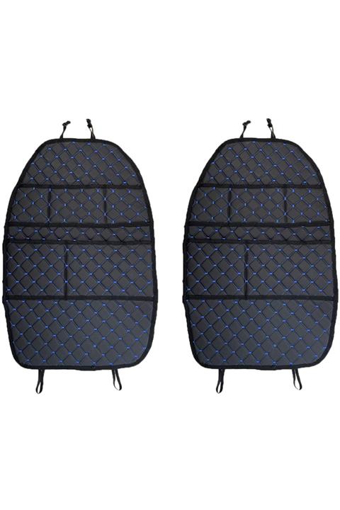 caraks Hyundai Kona 2015 Sonrası Oto Koltuk Arkası Organizer Suni Deri 2 Adet 018