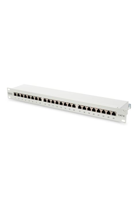 Assmann Digitus 19 Inch 24 Port Cat-6 Ftp Patch Panel, Zırhlı