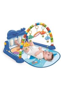 BABYCİM Balina Piyanolu Oyun Halısı D:5